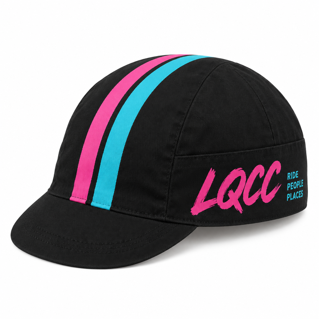 LQCC Cycling Cap mockup